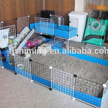 Pp Corrugated Coroplast Plastic Sheet Pet Cage For Guinea Pig